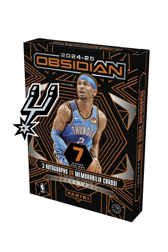 2024 Obsidian Basketball Hobby Box: SAN ANTONIO SPURS