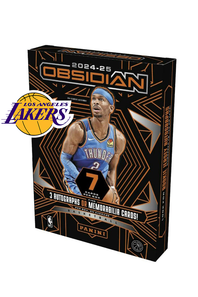 2024 Obsidian Basketball Hobby Box: LOS ANGELES LAKERS