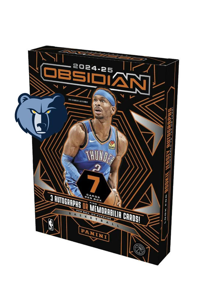 2024 Obsidian Basketball Hobby Box: MEMPHIS GRIZZLIES
