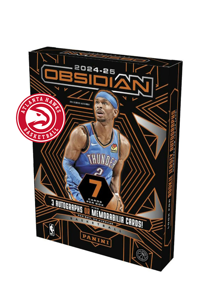 2024 Obsidian Basketball Hobby Box: ATLANTA HAWKS