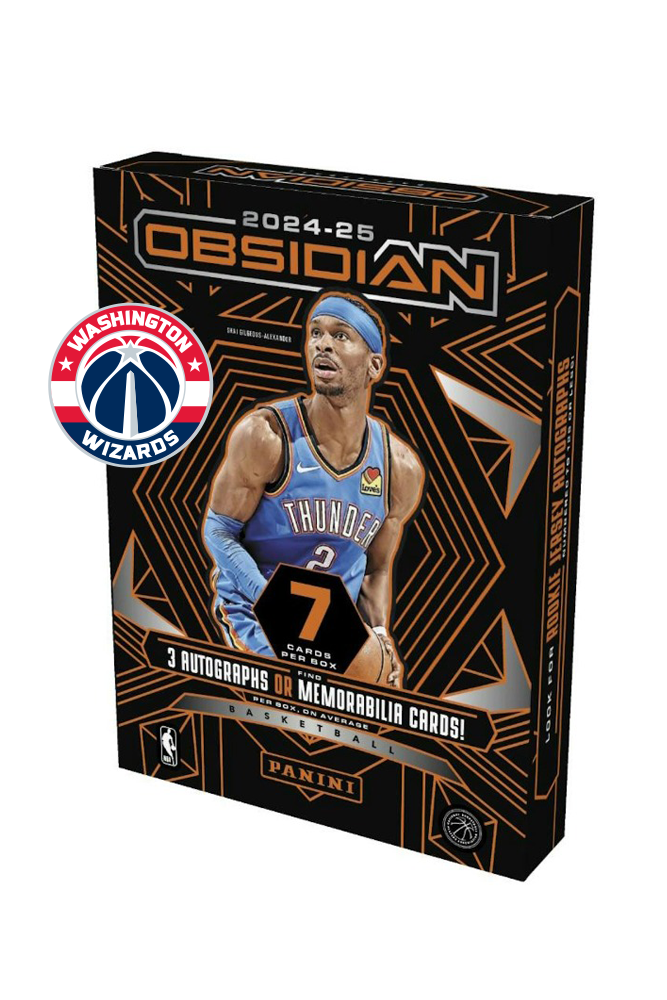 2024 Obsidian Basketball Hobby Box: WASHINGTON WIZARDS